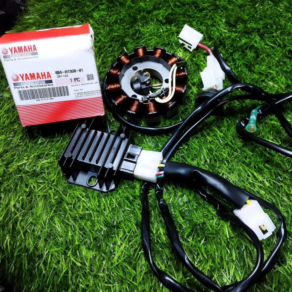 SPUL/SPOOL ASSY MIO J PLUS KABEL BODY FULLWAVE SET KIPROK NMAX ORIGINAL/SPOL FULLWAVE MIO J