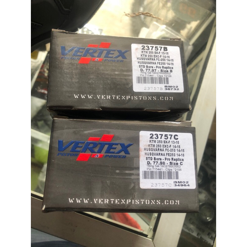 Piston kit ktm husqvarna 250 4t Vertex 2014-2016