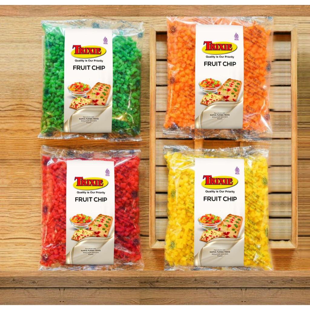 

TRIXIE SUKADE FRUIT CHIP KEMASAN 15 GRAM
