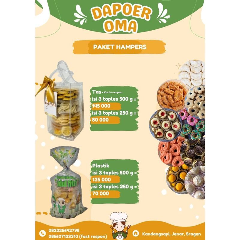 

PAKET HAMPERS KUE LEBARAN