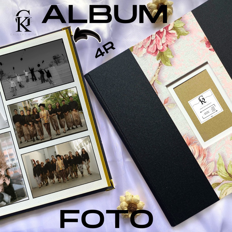 Album Foto Jumbo Magnetik Lubang 4R/Album foto 2R,3R,4R,6R,10R