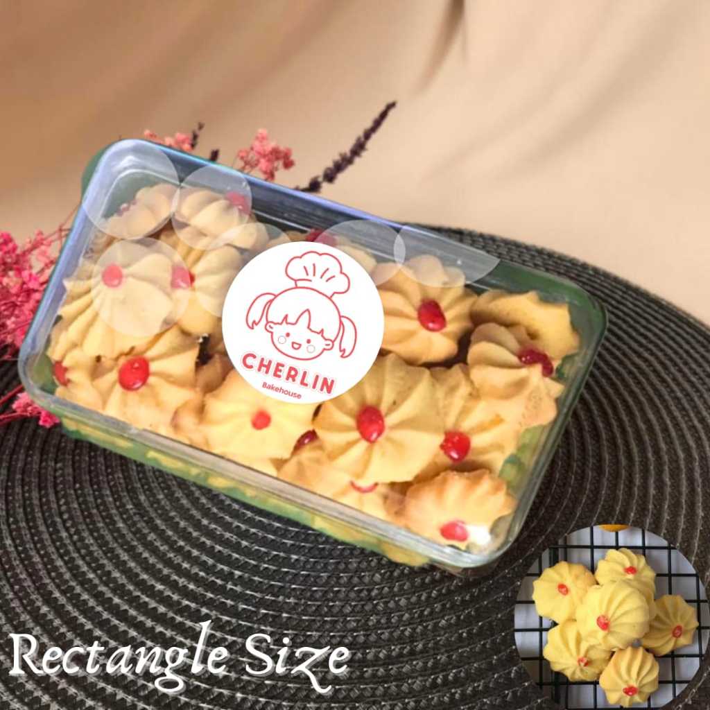 

Butter Cookies / Kue Kering Rectangle Size - Cherlin Bakery