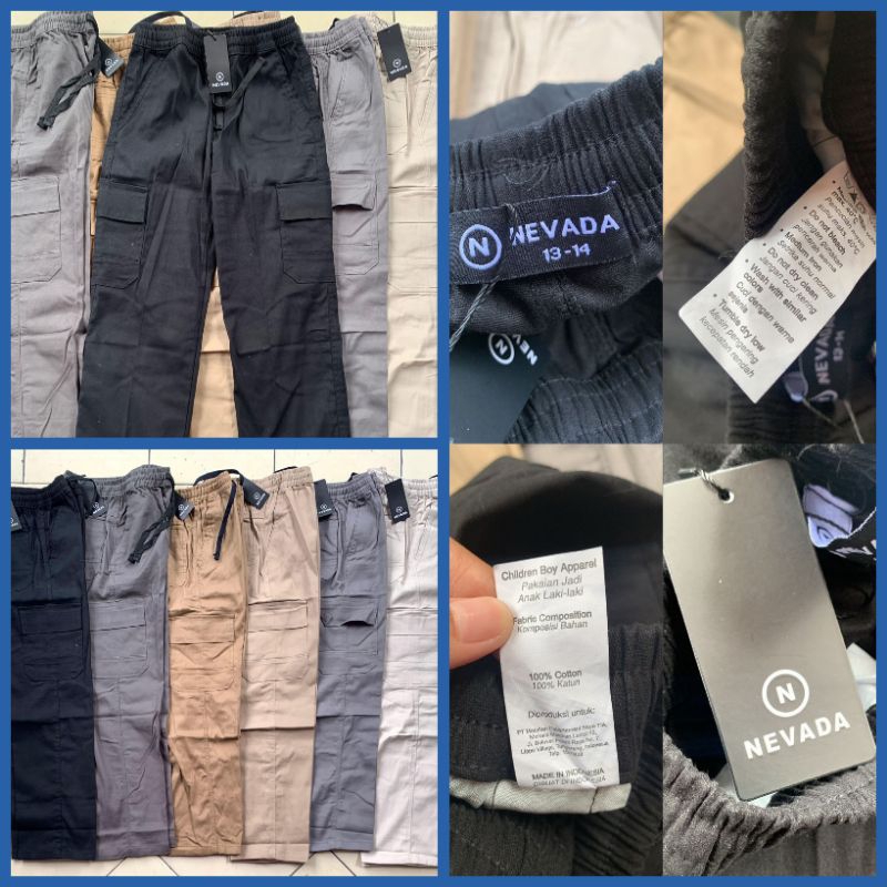 Celana Chinos Cargo Nevada