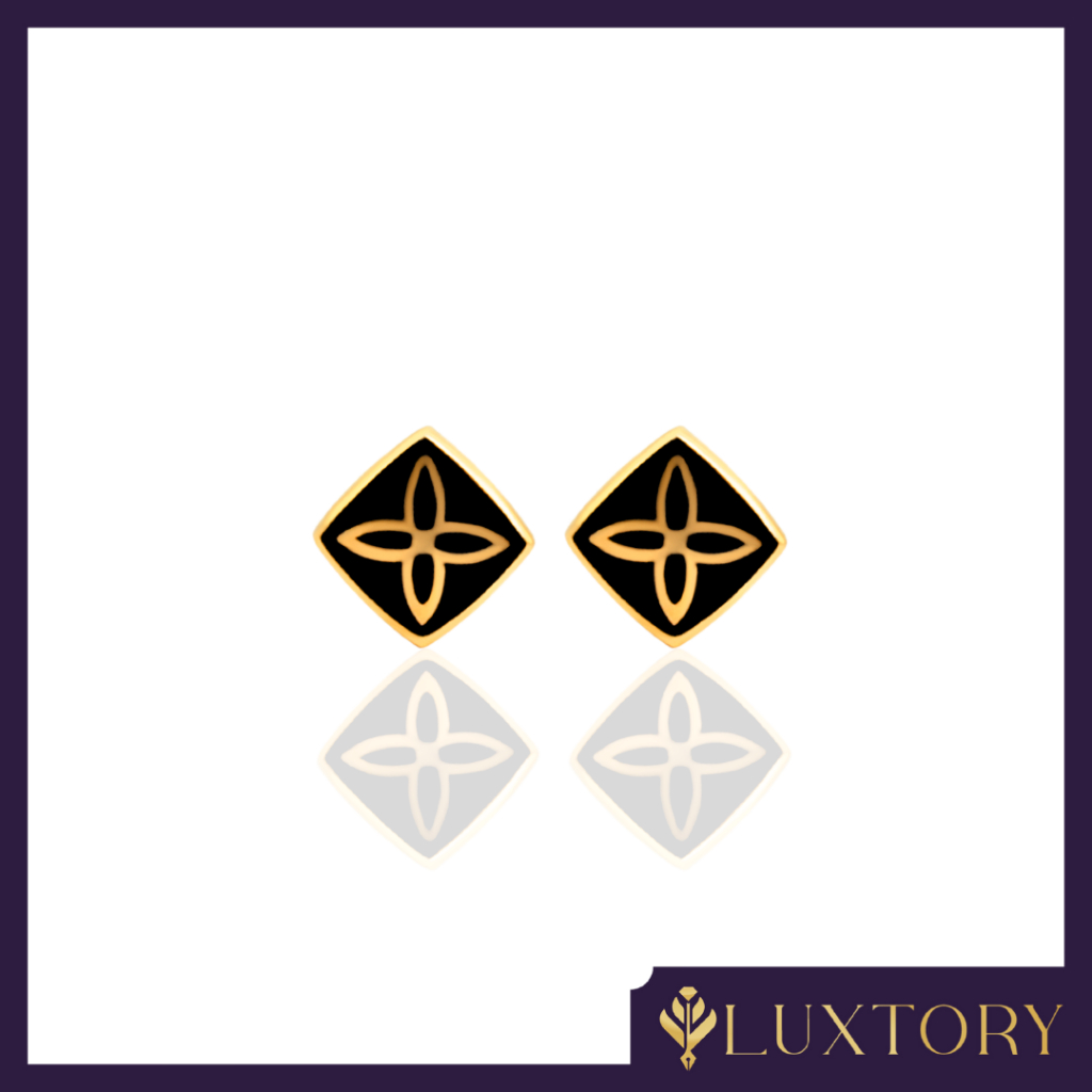 Anting Emas Tauge Model Black Layang Kadar 6K