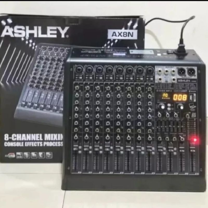 Mixer Ashley AX8N 8channel bluetooth original