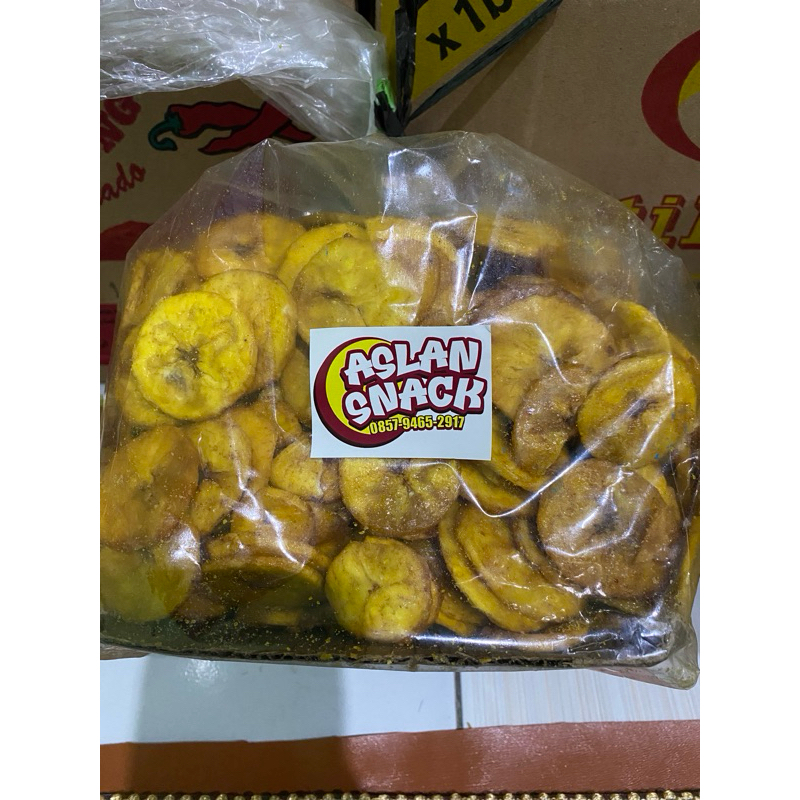 

Keripik pisang koin 100gram