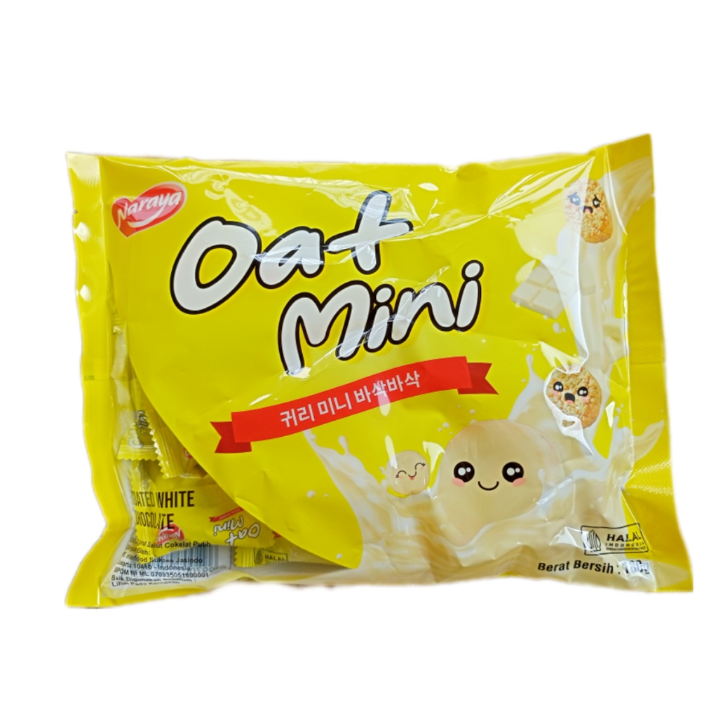 

NARAYA OAT MINI 180g WHITE CHOCOLATE