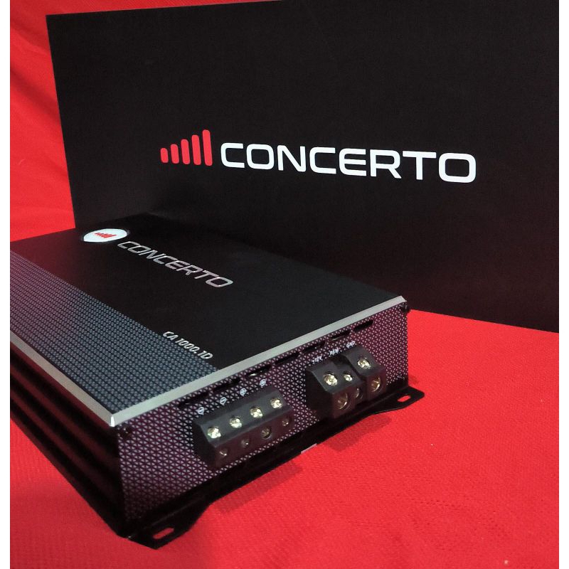Monoblock Concerto CA 1000.1 D - Class D Monoblock Concerto