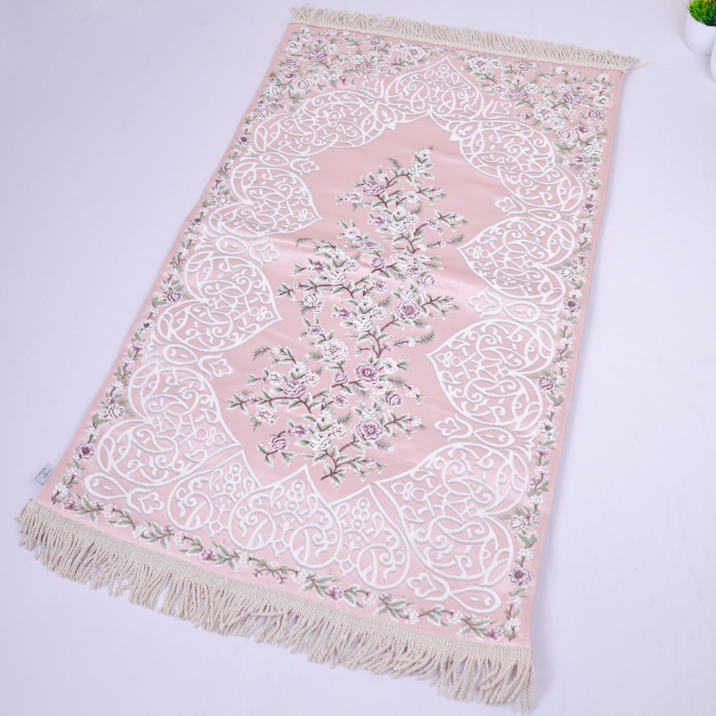 Sajadah Ottoman Istanbul Turkey | Souvenir Turki Ori Premium Tebal Ipek Silk Oleh Oleh Haji Umroh
