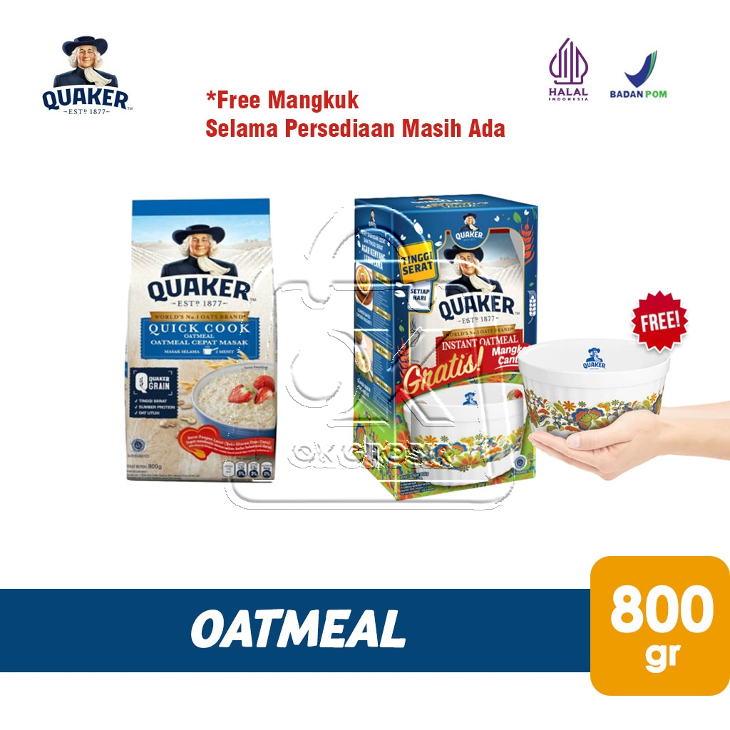 

Quaker Instant / Quick Cook Oatmeal (800 gr)