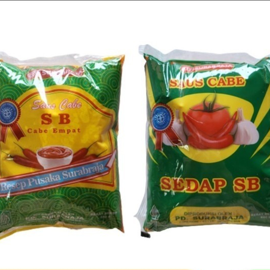 

SAUS SAMBAL SB SEDAP 1PCS + SB EMPAT CABE 1Pcs Rasa Bikin Nagih