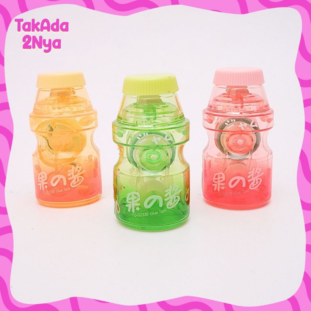 

Lem Tape Twingo Yoghurt TG-G2339 Glue Tape Kertas Roll Transaparan Perekat