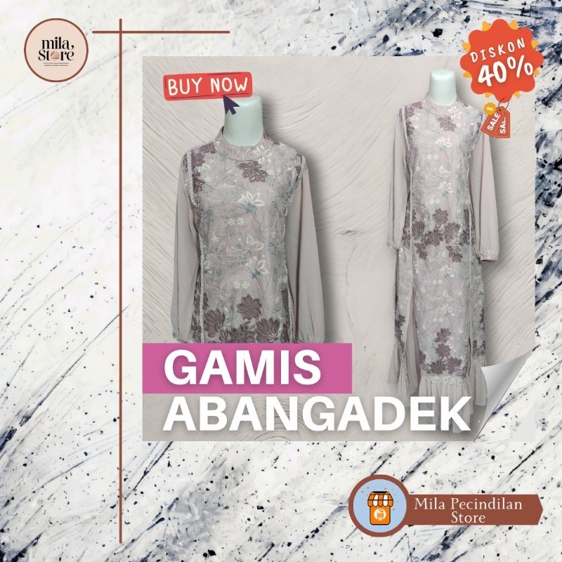 Gamis Abang Adek collection full bordir