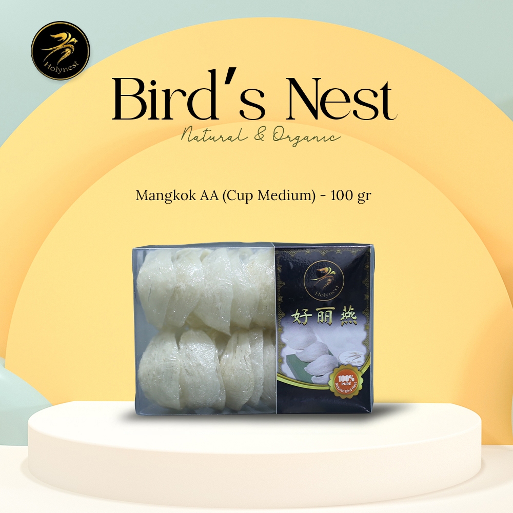 

Bird's Nest Mangkok AA (Cup Medium) 100 gr
