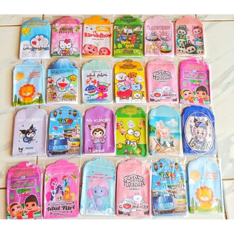 

(SIAP PAKAI ISI 10)Amplop Lebaran Medium / Amplop Lebaran