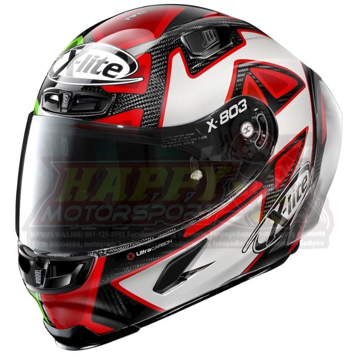Helm X-Lite X-803 UC D. Petrucci Misano Full Face