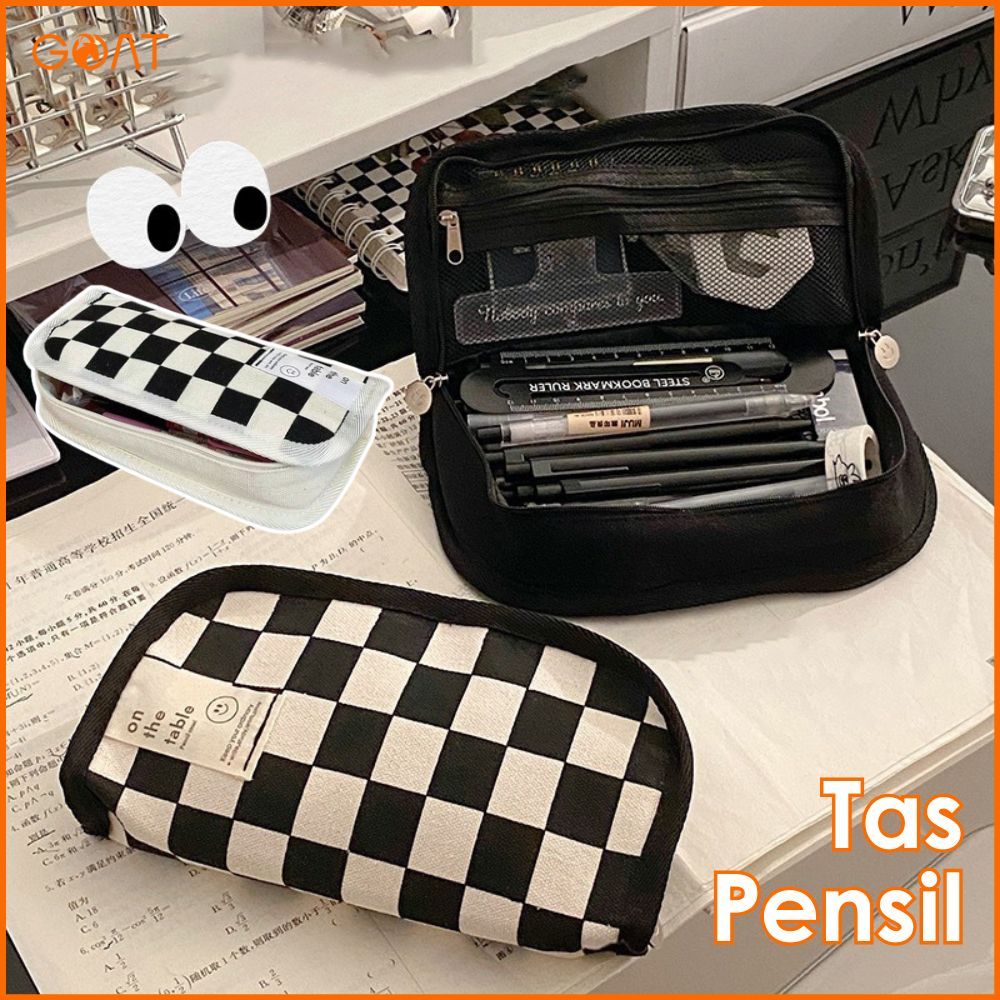 

[Ready✅COD]Dalam kotak pensil/tempat alat tulis Jepang berkapasitas besar-Suning Mall