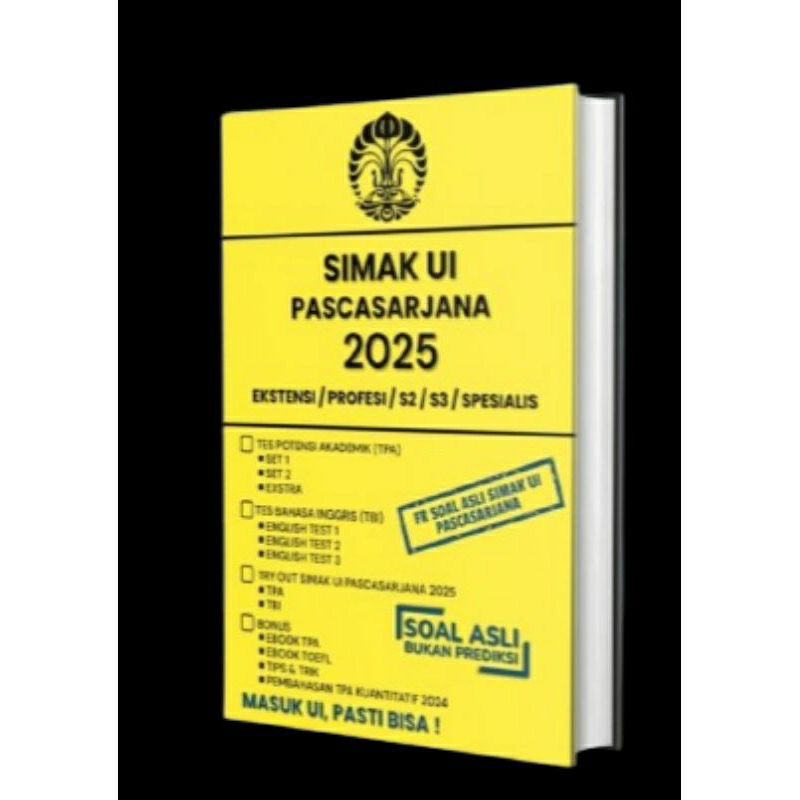 Modul SIMAK UI Pascasarjana 2025 FR Soal Asli