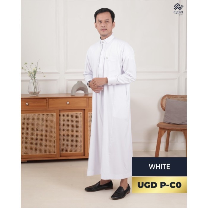 Qori Apparel Jubah / Gamis Uwais Al Qarni (Lengan Manset) UGD-2