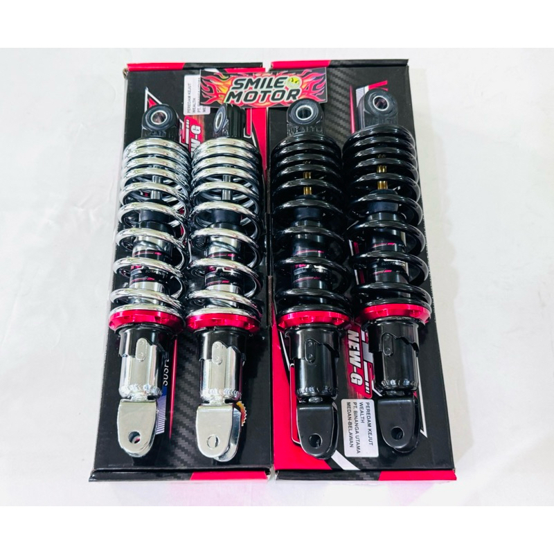 SHOCK WEALTH NEW G 280 NMAX NEW AEROX NMAX OLD BLACK CHROME