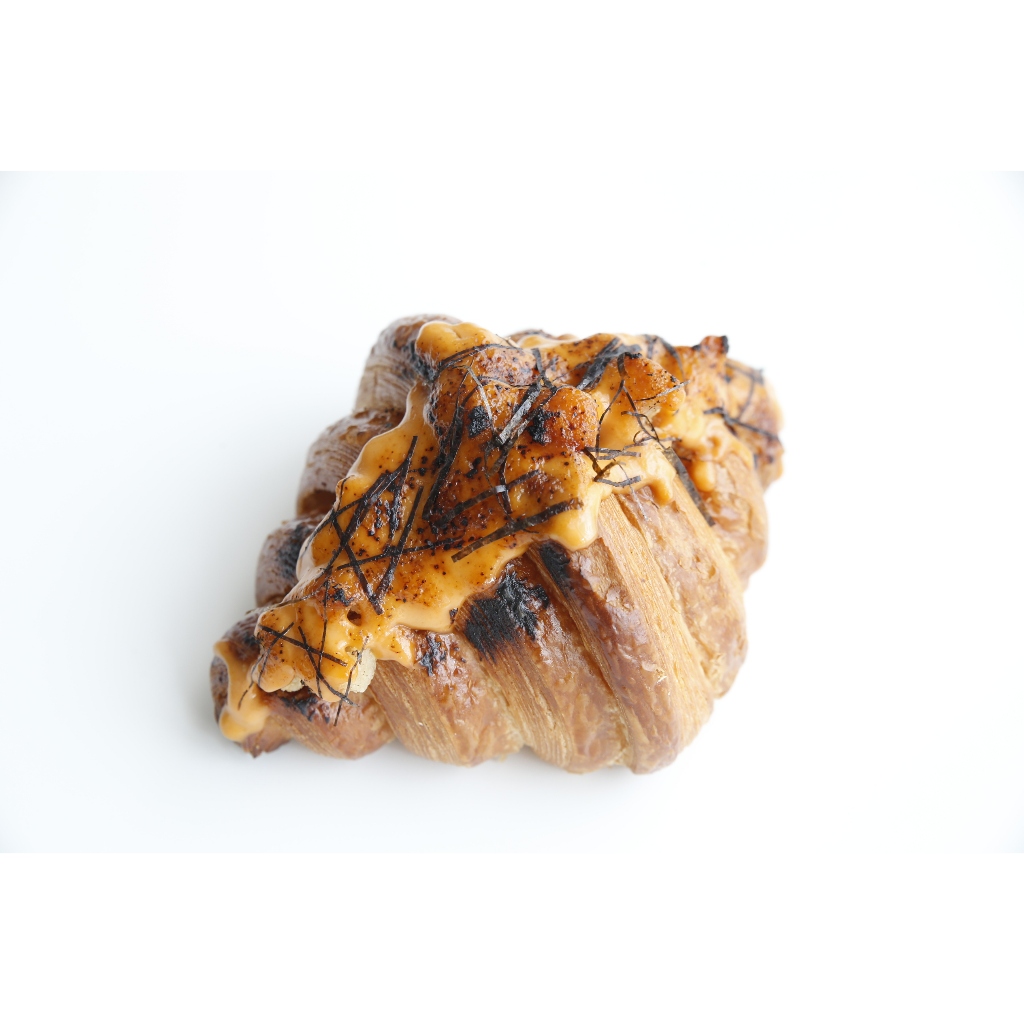 

Katsu Mentai croissant plant based vegetarian