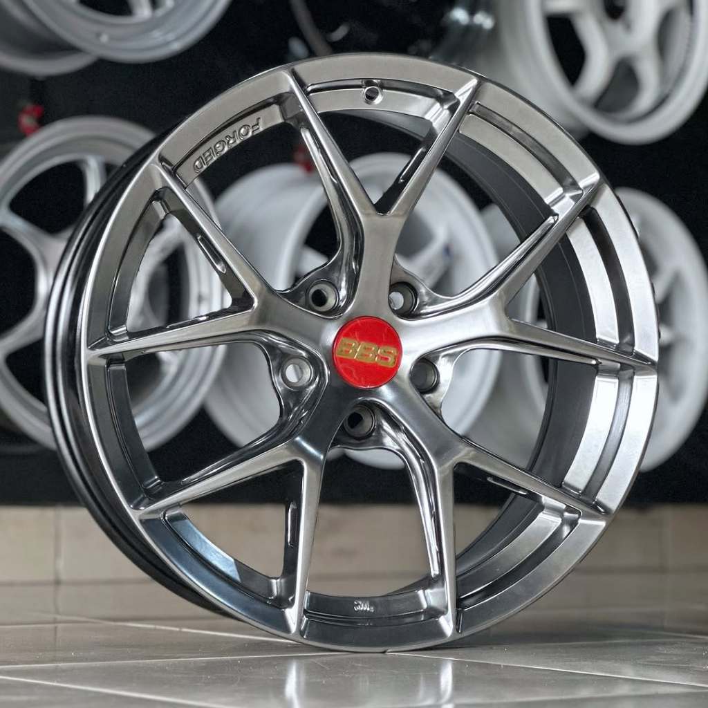 Velg BBS F1-R Ring 18 Lebar 8.5 Pcd 5x114.3 Et 40 Warna Hyper Black | Velg Mobil Ring 18 | Velg Mobi