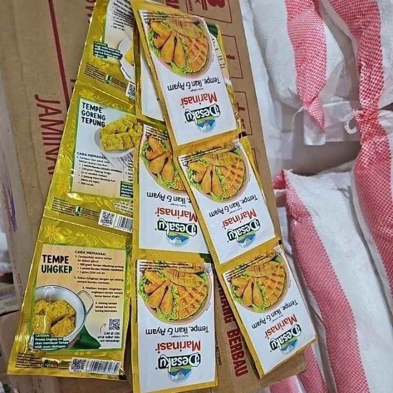 

DESAKU Marinasi Bumbu Gorengan 1 Gantung (12 Saset x 15gr)