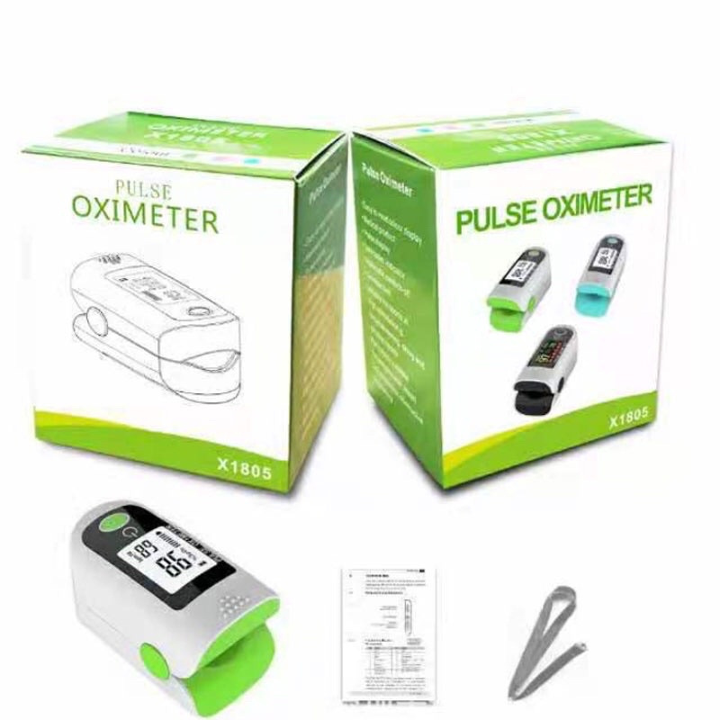 Oximeter Fingertip X1805 Fingertip Pulse Oximeter X1805 - Tanpa Battery