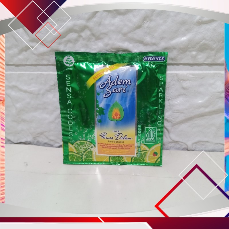 

ADEM SARI sachet untuk PANAS DALAM 7gr PROMO !!