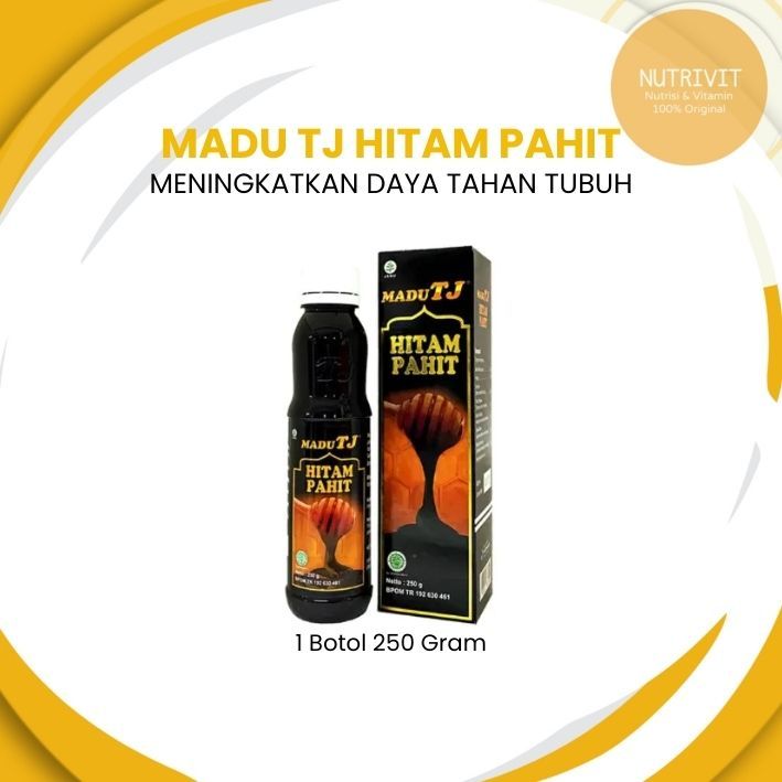 

Madu TJ Hitam Pahit 250gr