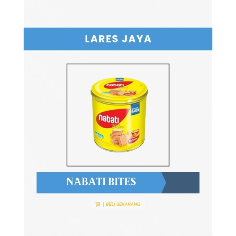 

Nabati richeese keju wafer kemasan kaleng lebaran 240g