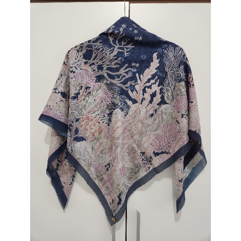 (Preloved) Buttonscarves Mermaid Series - Deep Ocean