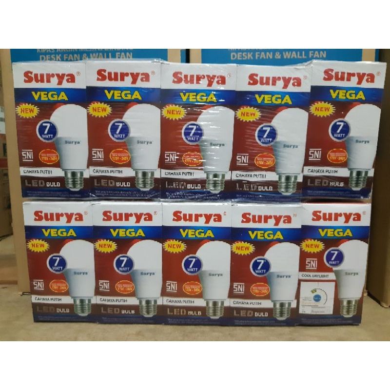 LAMPU SURYA VEGA 7 WATT LED BULB