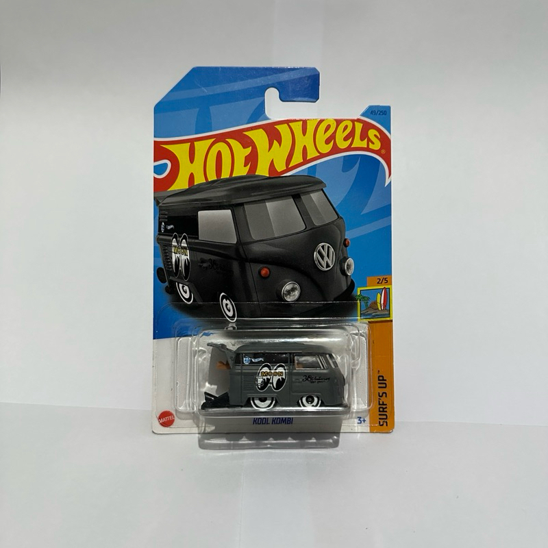 hot wheels kool kombi mooneyes grey