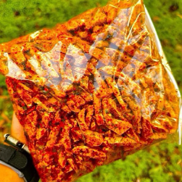 

Basreng pedas extra daun jeruk 500gram