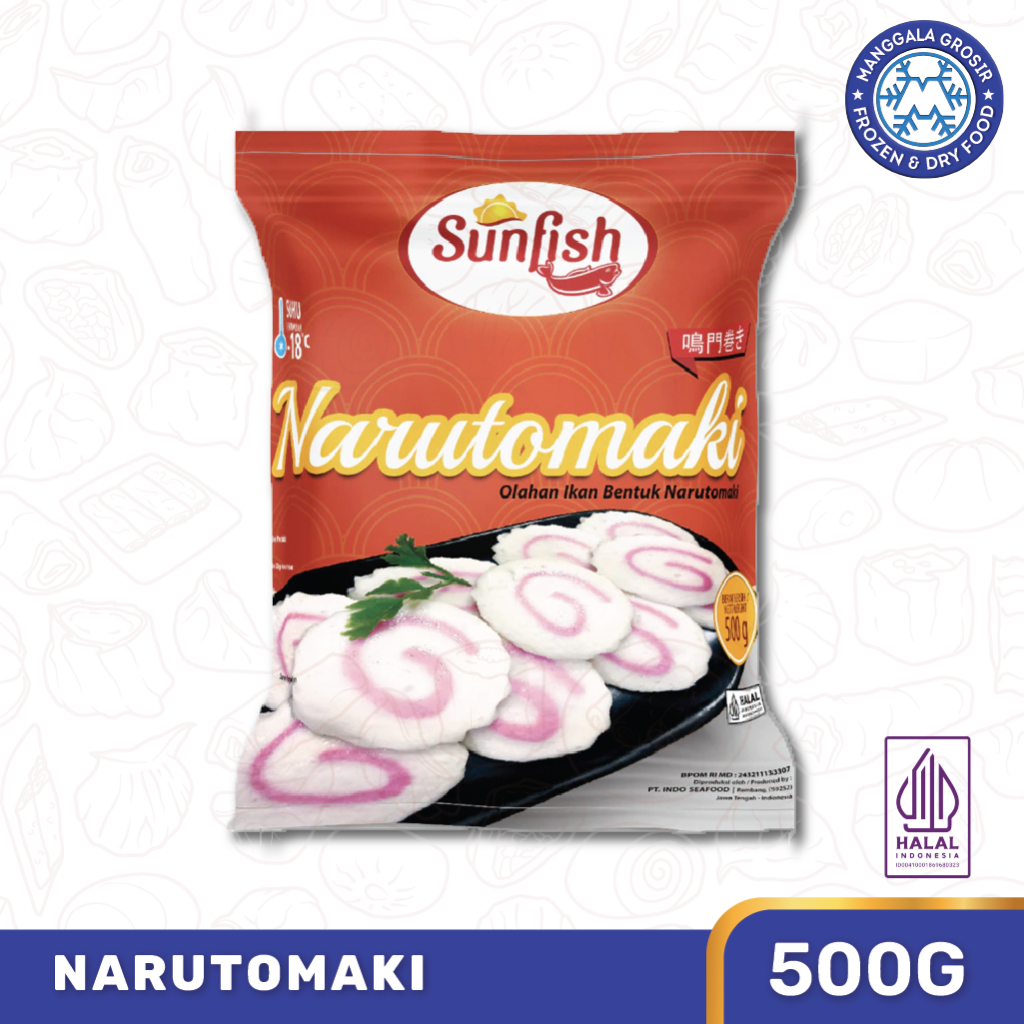 

Sunfish Narutomaki 500gr