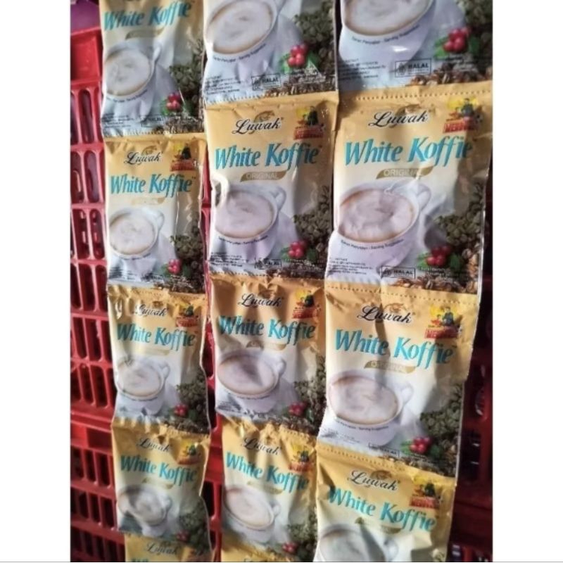 

Kopi Luwak White Coffe 20gr x 10pcs expired 2026