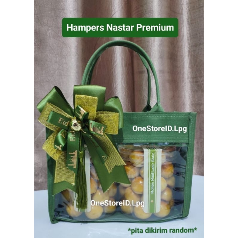

Hampers Lebaran Idul Fitri Nastar Classic Premium Homemade Isi 2 Toples