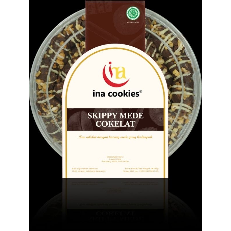 

Ina Cookies Skippy Mede Coklat Toples Reguler Jar Hampers Kue Kering Lebaran Idul Fitri 2025 Cemilan Enak