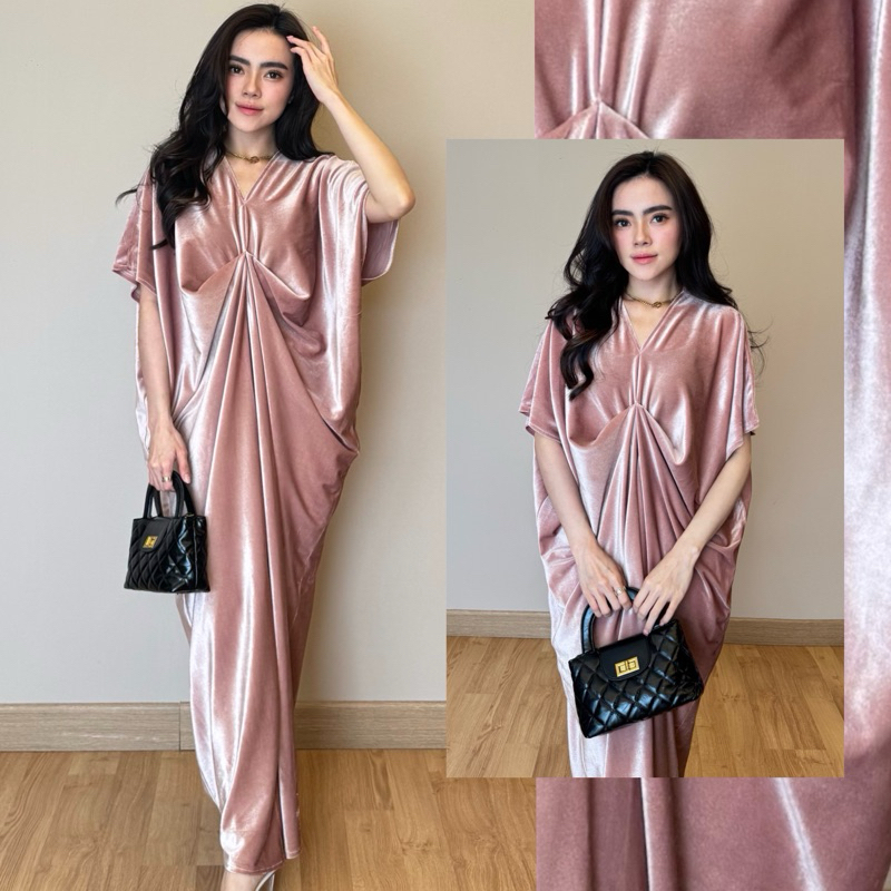 BRAVE - EVA KAFTAN / Kaftan Lebaran / Kaftan Mewah / Kaftan Premium / Kaftam Silk / Kaftan Silk Prem