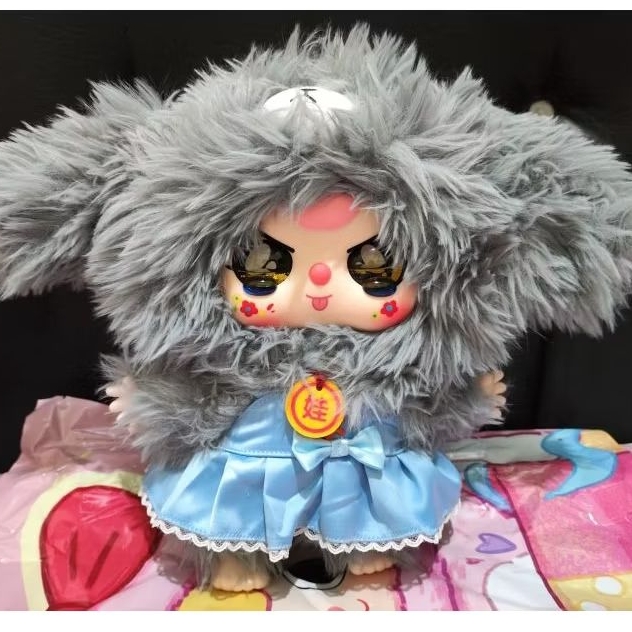 SECRET Baby Three 400% Series Vinyl Face Original - Baby three mata air sanco