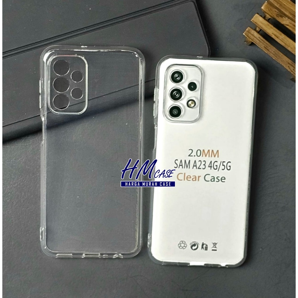 Case Samsung A23 4G Samsung A23 5G Samsung M23 Clear HD case soft Case Ultra Clear  Samsung A23 4G S