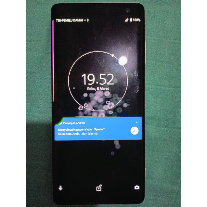 LCD Sony xz3 minus