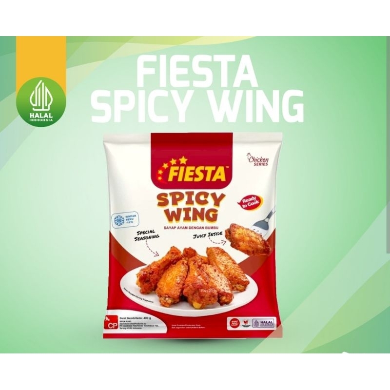 

Fiesta spicy wing 400gr