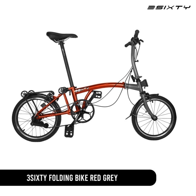 3sixty folding bike internal 3speed