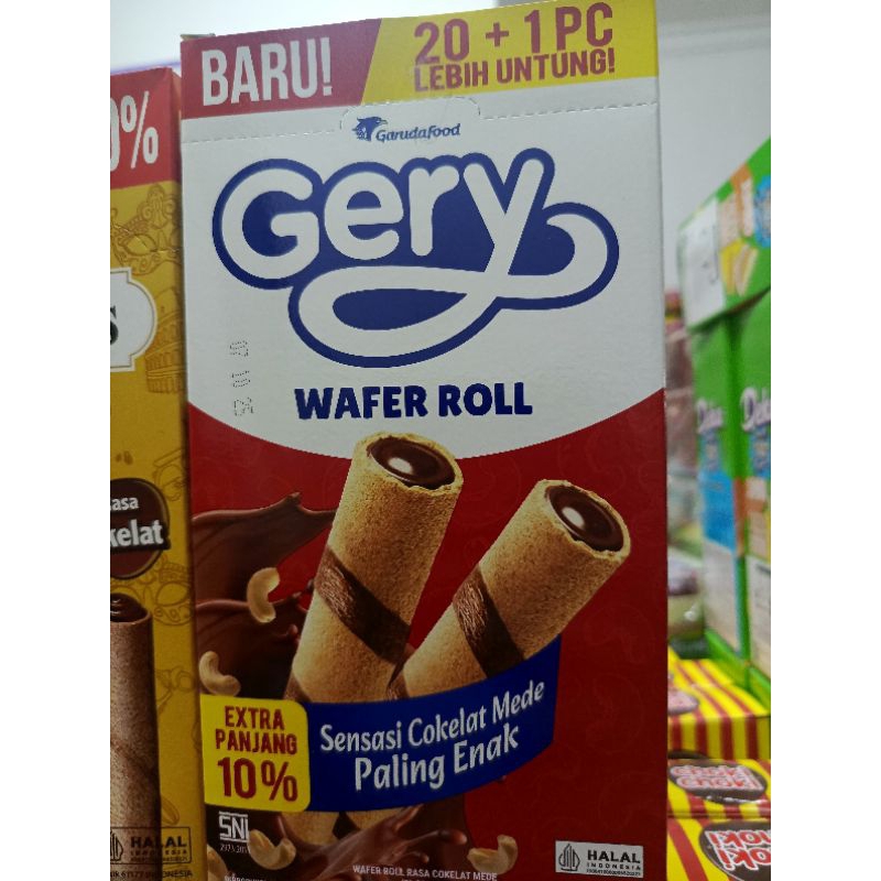 

GERY WAFER ROLL 1000 BOX ISI 20 + 1