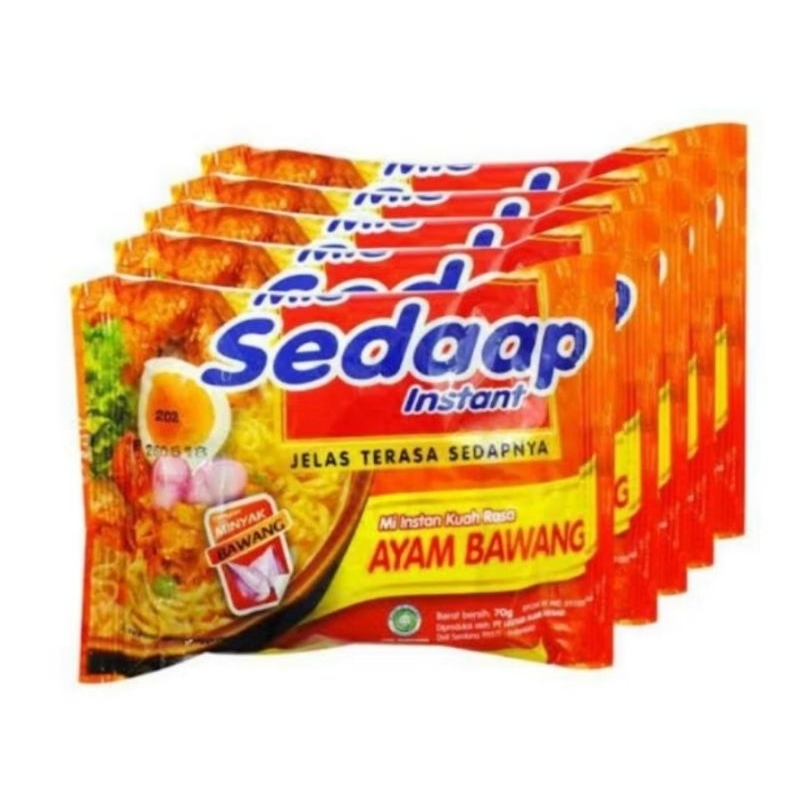 

(5 PCS) MIE SEDAP GORENG/SOTO/BAWANG