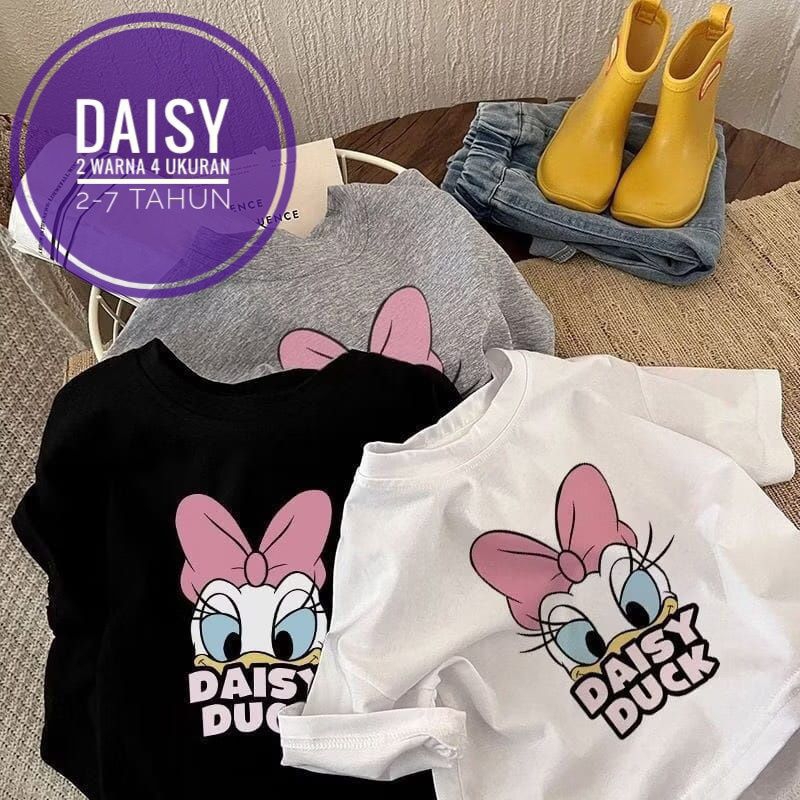 Daisy Duck Kaos Anak Import