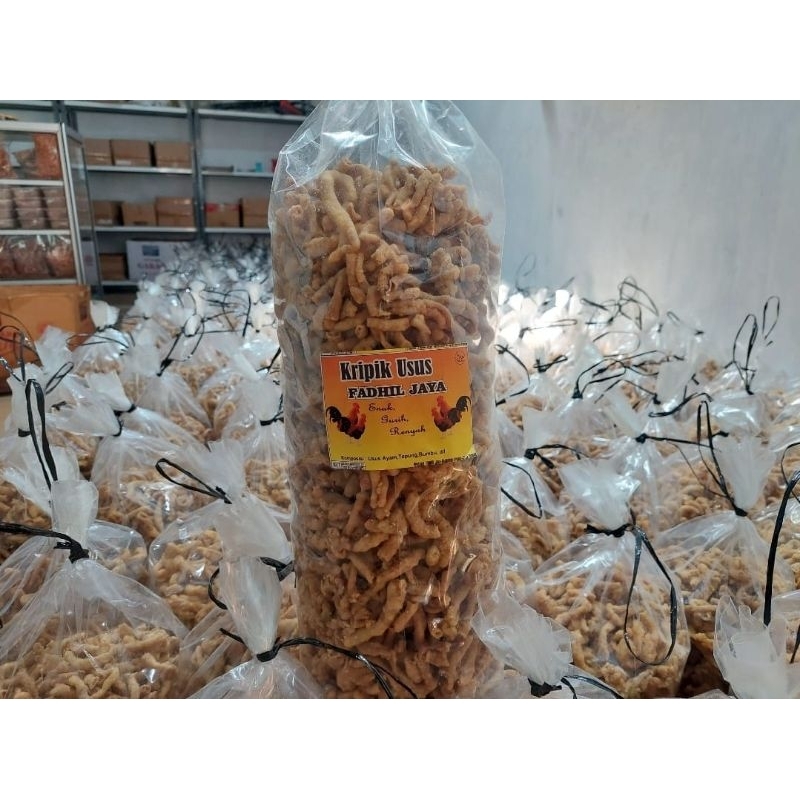 

[READY] Kripik Usus Fadhil Jaya 2Kg | Exp. 2026 | Isi Toples Hari Raya | Cemilan