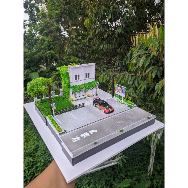 Diorama parkiran jepang